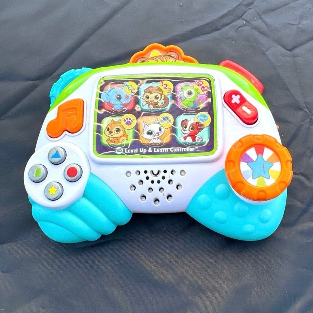 LeapFrog Level Up & Learn Controller Baby Toddler Learning Toy Tested & Working